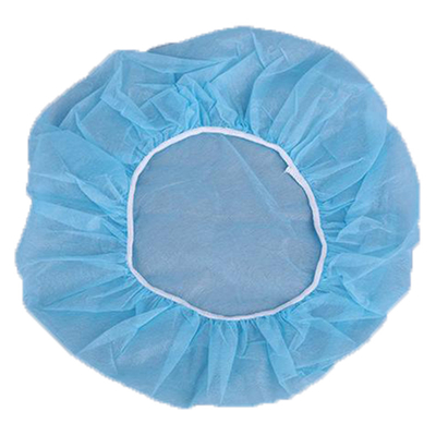 Beschikbare Niet-geweven Ronde PP/Nurse Hat Cap 24 duim c-0101 12gsm-25gsm